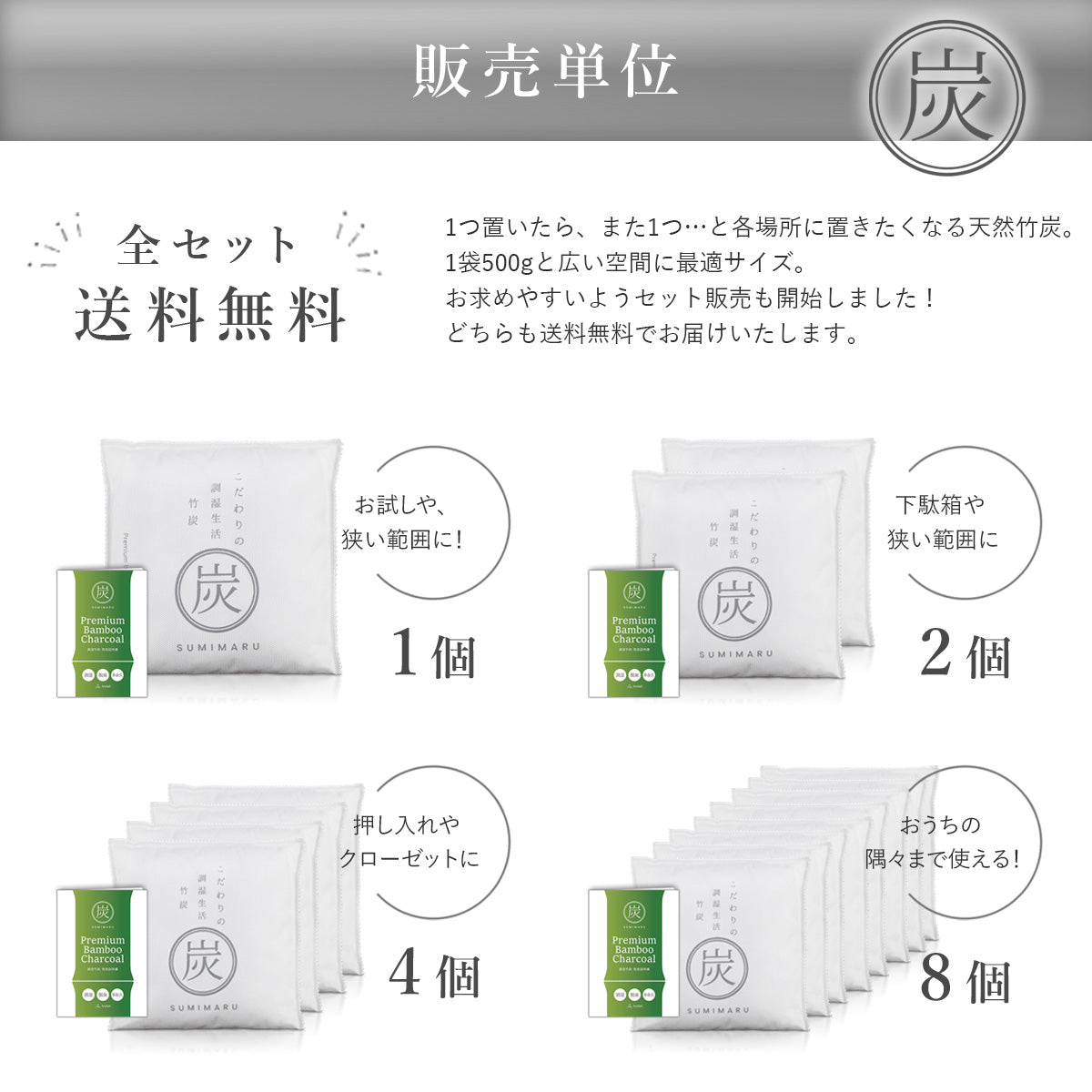 竹炭 消臭 スミマル