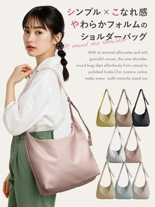 おしゃれ&軽量 ワンショルダーバッグ | レディース 斜めがけ 軽い 大きめ 大容量 A4 ショルダーバッグ