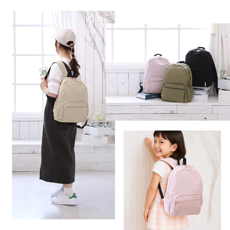 マザーズリュック 軽量 とにかく軽い325g｜出産祝いにもおすすめ 洗える おしゃれなナイロン製