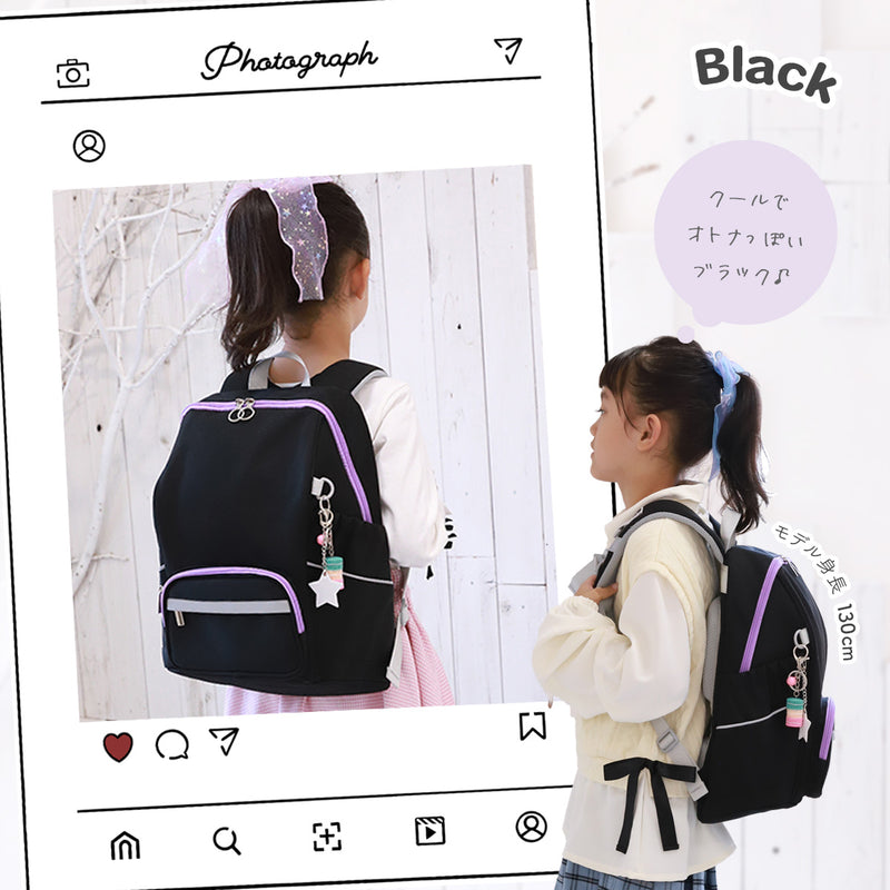 キッズリュック 子供用 女の子｜軽量＆姿勢サポート機能付き 通学・遠足に 小学生の男の子にも