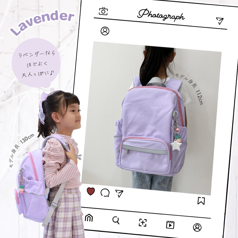 キッズリュック 子供用 女の子｜軽量＆姿勢サポート機能付き 通学・遠足に 小学生の男の子にも