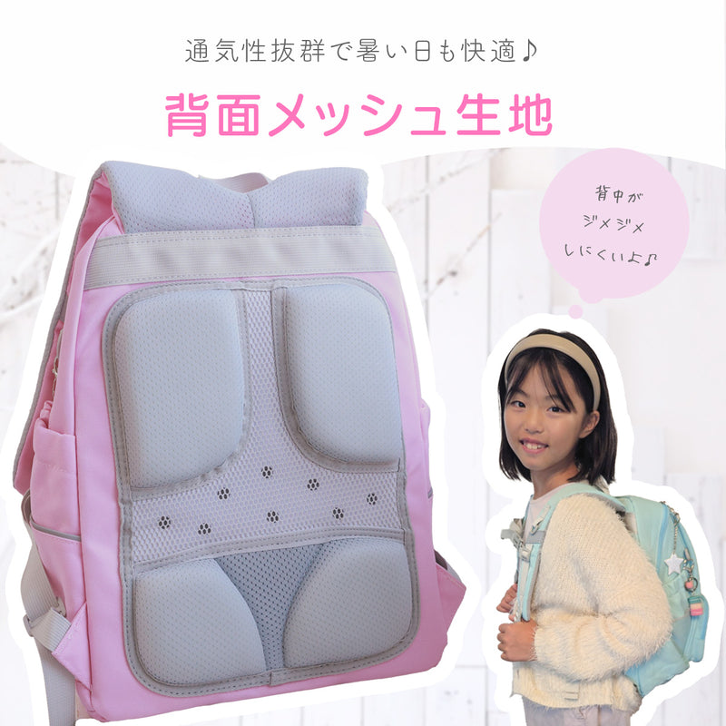 キッズリュック 子供用 女の子｜軽量＆姿勢サポート機能付き 通学・遠足に 小学生の男の子にも