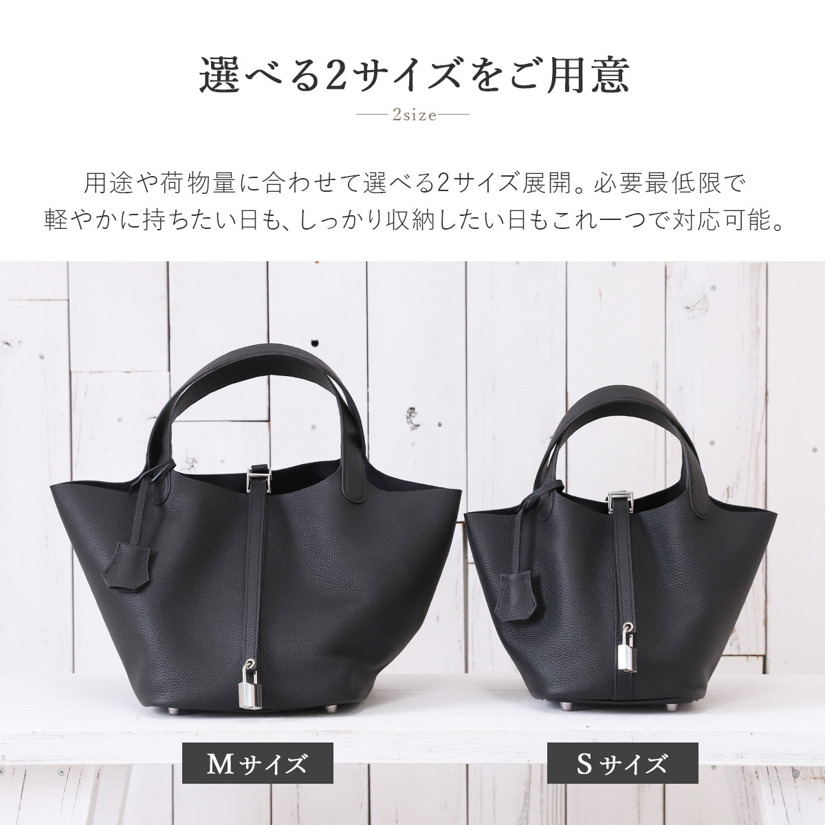 本革 ハンドバッグ レディース キューブバッグ バケツバッグ Sサイズ Ｍサイズ