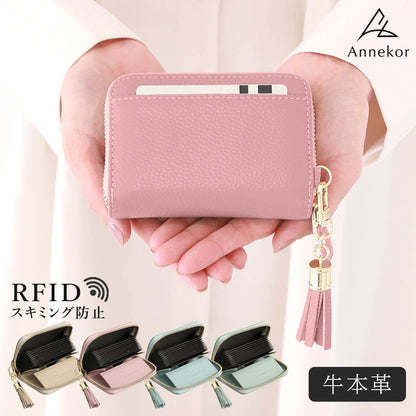 お札が折れない 本革ミニ財布